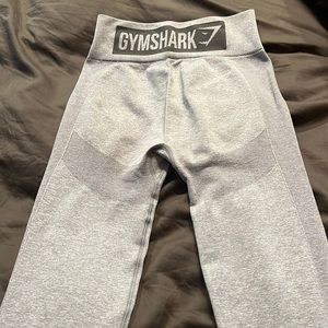 Gymshark Flex High Waisted Leggings in Light grey/blue. Worn twice-like new